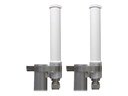 HPE Aruba ANT-2x2-5005 - Antennenmontagesatz - Pfosten montierbar - Außenbereich - 5 dBi (für 4,9 - 5,875 GHz)