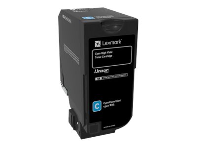 Lexmark Hohe Ergiebigkeit - Cyan - original