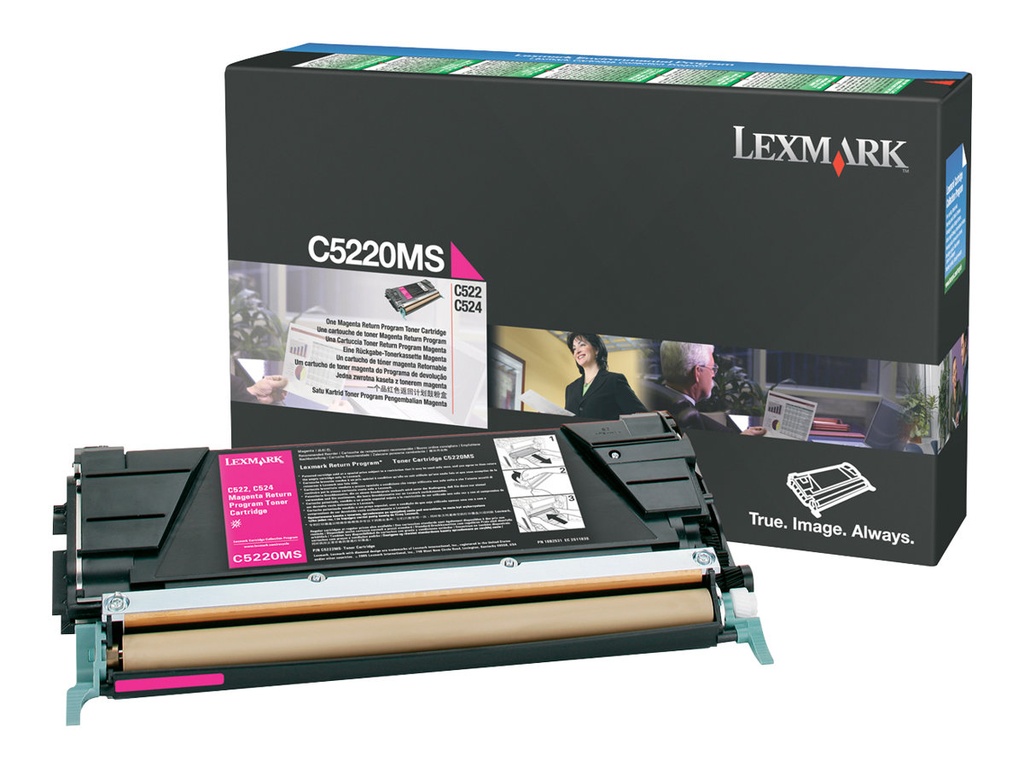 Lexmark Magenta - original - Tonerpatrone LCCP