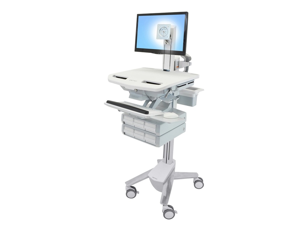 Ergotron Styleview cart with LCD pivot - Zubehör TFT/LCD-TV