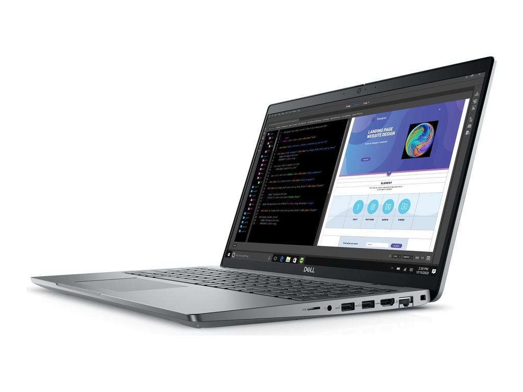 Dell Precision 3580 - Intel Core i7 1360P / 2.2 GHz - Win 11 Pro - RTX A500 - 32 GB RAM - 512 GB SSD NVMe, Class 35 - 39.6 cm (15.6")