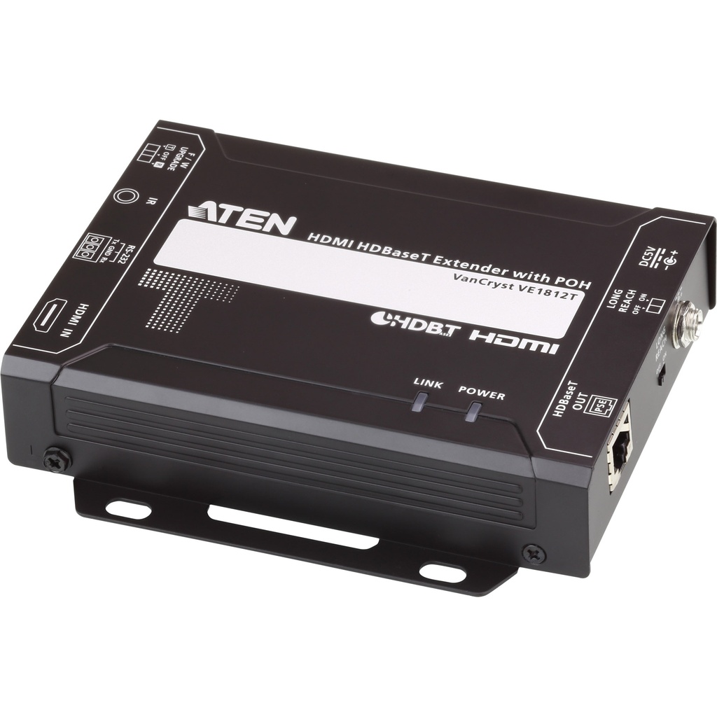 ATEN VE1812T Audio-/Video-Leistungsverstärker AV transmitter Schwarz