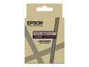 Epson LabelWorks LK-4PBK - Seidig - Schwarz auf Pink - Rolle (1,2 cm x 5 m)