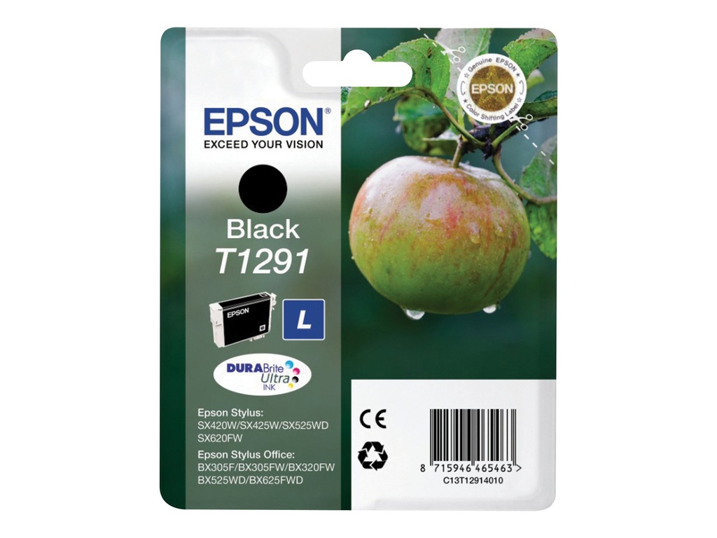 Epson T1291 - 11.2 ml - L-Größe - Schwarz - original