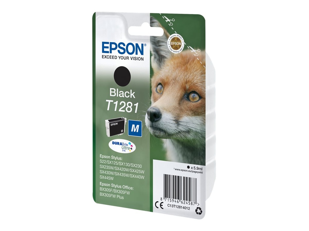 Epson T1281 - 5.9 ml - Größe M - Schwarz - original