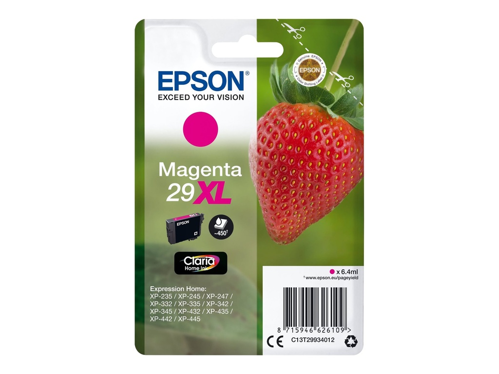 Epson 29XL - 6.4 ml - XL - Magenta - original