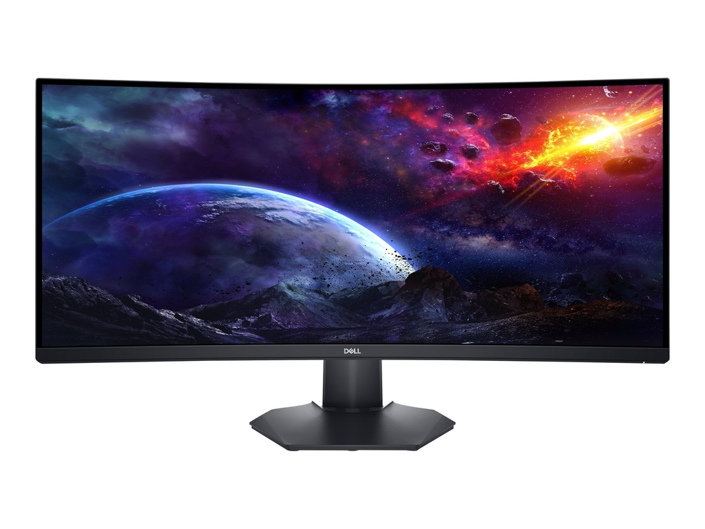 Dell 34 Gaming Monitor S3422DWG - LED-Monitor - Gaming - gebogen - 86.4 cm (34")