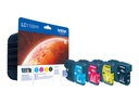 Brother LC1100HYVALBP - Hohe (XL-) Ausbeute - Schwarz - Cyan - Magenta - Gelb - 4 Stück(e) - 900 Seiten - 750 Seiten - Multipack