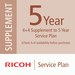 Fsas Technologies Ricoh 4+4 Service Plan Upgrade - Systeme Service & Support