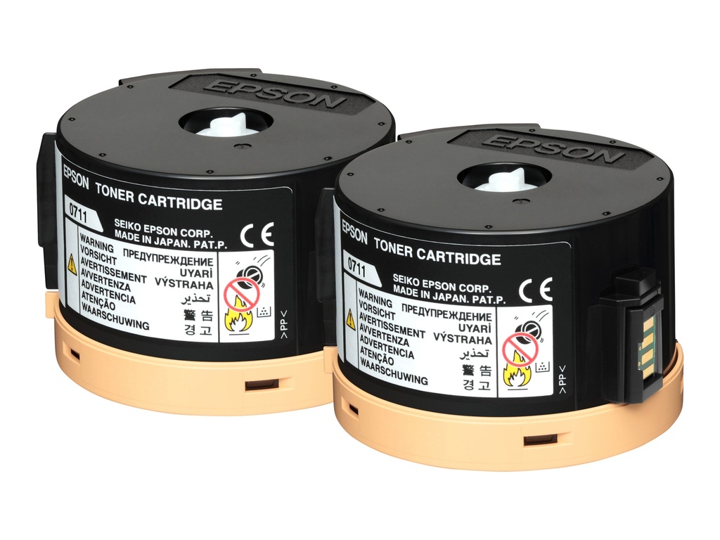 Epson 0711 - 2er-Pack - mit hoher Kapazität