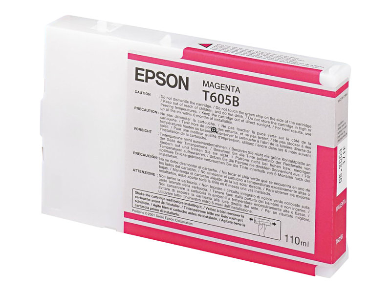 Epson T605B - 110 ml - Magenta - original - Tintenpatrone