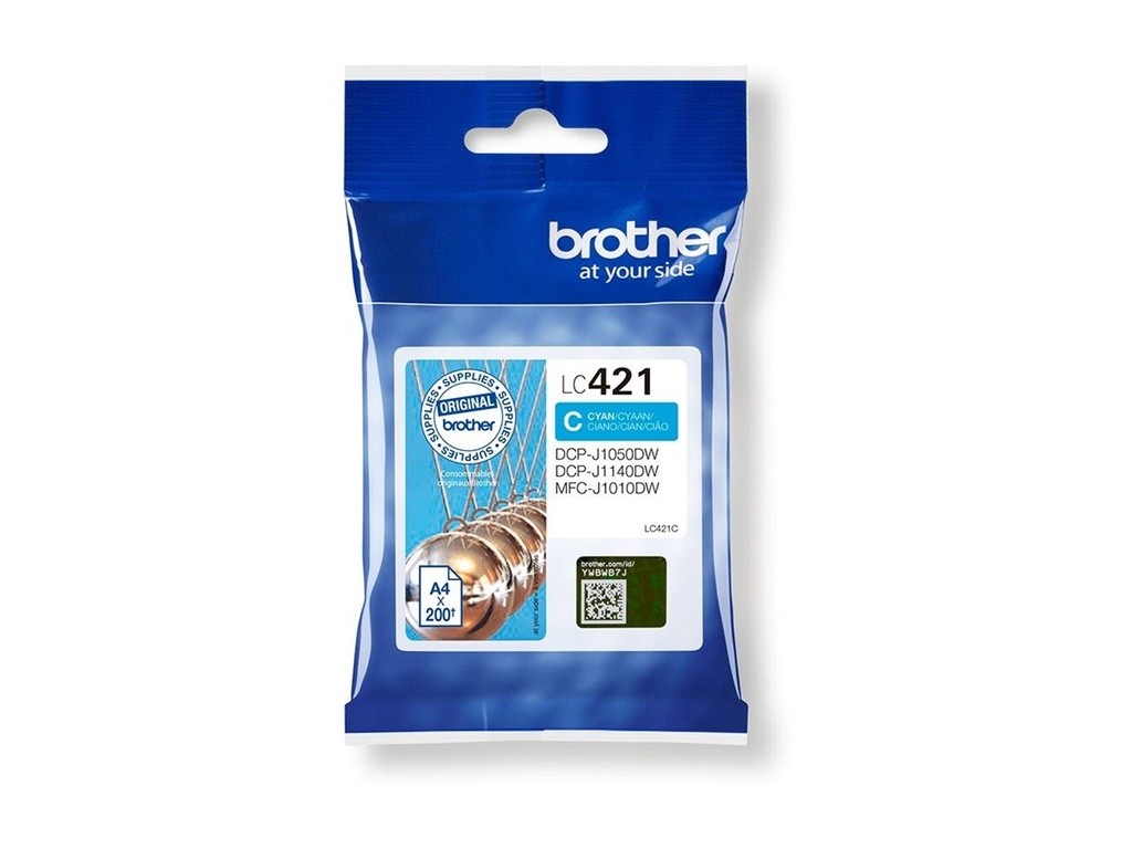 Brother LC421C - Cyan - original - Tintenpatrone