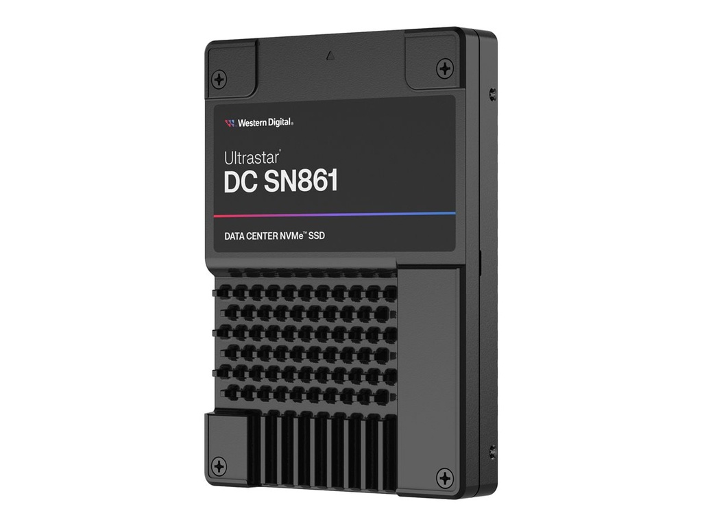 WD Ultrastar DC SN861 WUS6BA176PSP9X3 - SSD - Datencenter - 7.68 TB - intern - 2.5" (6.4 cm)