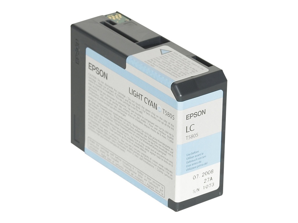 Epson T5805 - 80 ml - hell Cyan - original