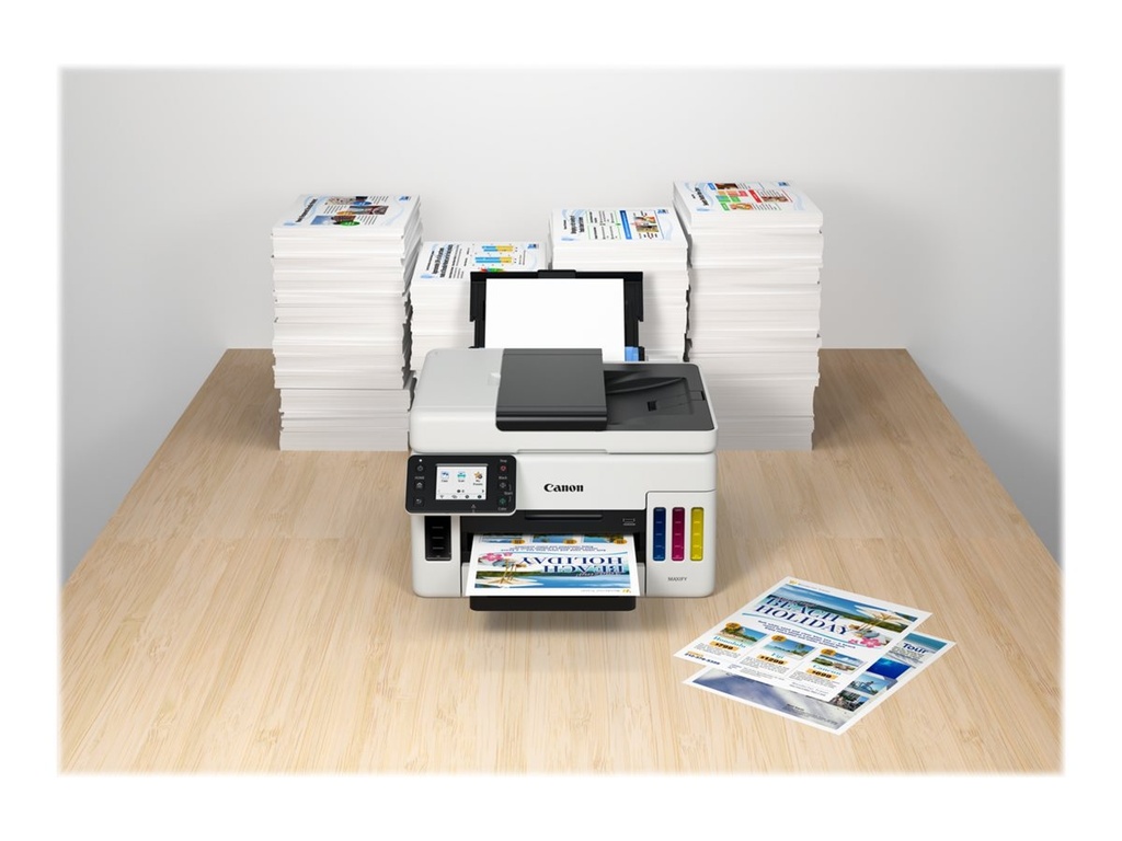 Canon MAXIFY GX6050 - Multifunktionsdrucker - Farbe - Tintenstrahl - wiederbefüllbar - Legal (216 x 356 mm)/