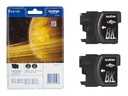 Brother LC-1100BK Black Ink Cartridge 2 stuks - Tinte auf Pigmentbasis - 2 Stück(e)