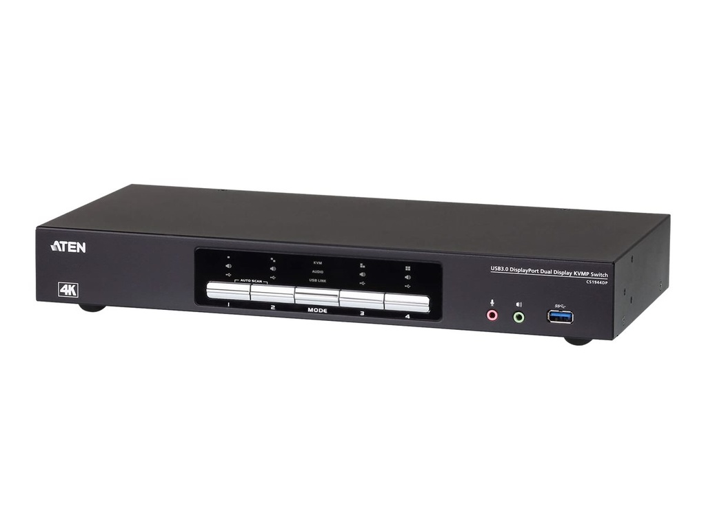 ATEN CS1944DP - KVM-/Audio-/USB-Switch - 4 x