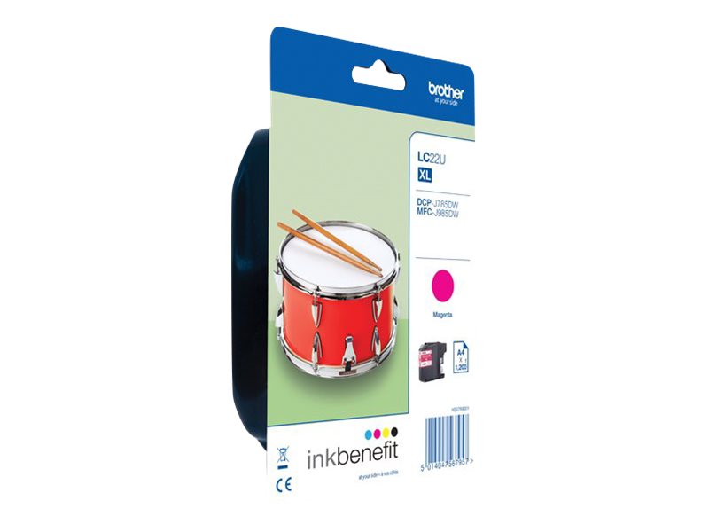 Brother LC22UM - XL - Magenta - original - Tintenpatrone