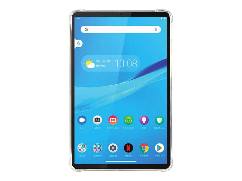 Mobilis R-Series - Hintere Abdeckung für Tablet - durchsichtig - für Lenovo Tab M10 FHD Plus (2nd Gen)
