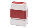Brother 1438 - Stempel - vorgetränkt - Rot - Benutzerdefinierter Text - 14 x 38 mm (Packung mit 12)
