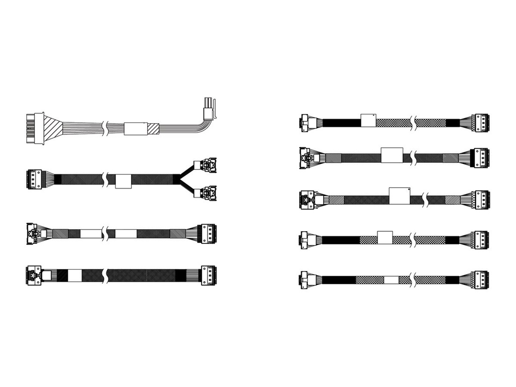 Lenovo Speicherkabelkit - für 2,5" Chassis