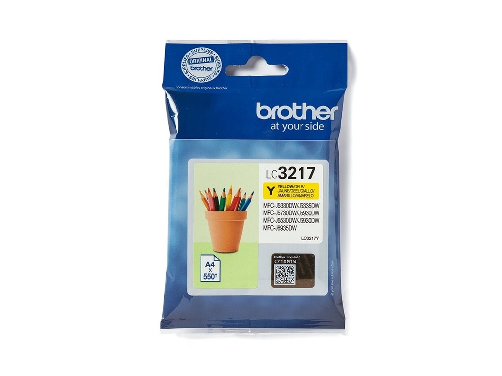 Brother LC3217Y - Gelb - original - Tintenpatrone