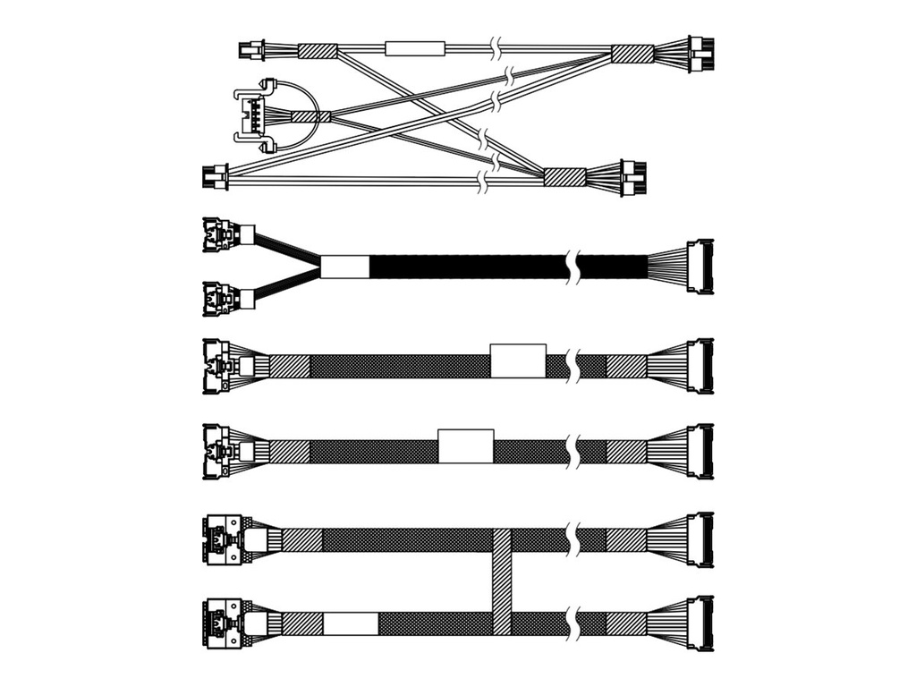 Lenovo Speicherkabelkit - für 2,5" Chassis