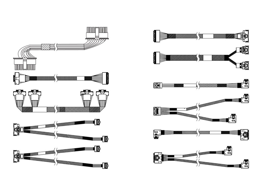 Lenovo Speicherkabelkit - für 3,5" Chassis