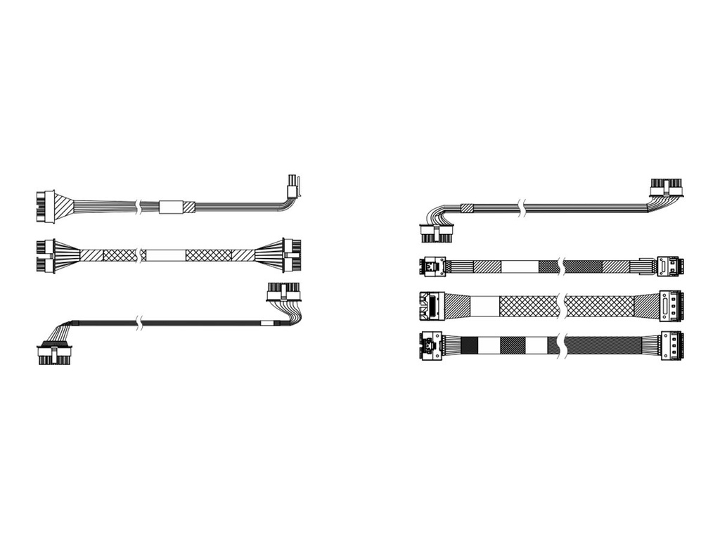Lenovo Speicherkabelkit - 12 x 3,5"+ 24 x 2,5"