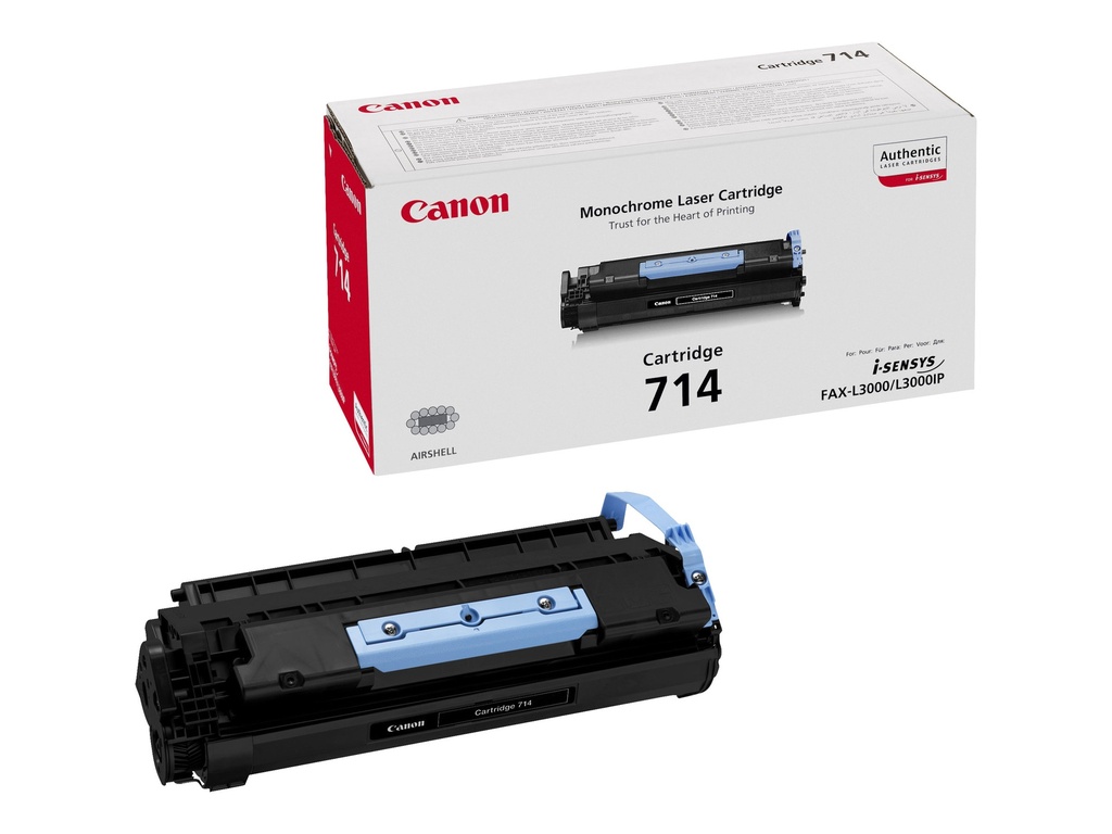 Canon 714 - Schwarz - original - Tonerpatrone