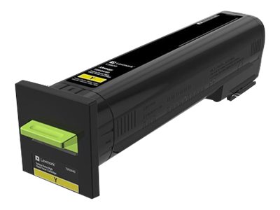 Lexmark Hohe Ergiebigkeit - Gelb - original