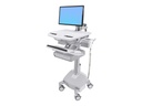 Ergotron Cart with LCD Arm, LiFe Powered, 2 Drawers - Wagen (nur Laden)