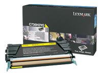 Lexmark Hohe Ergiebigkeit - Gelb - original