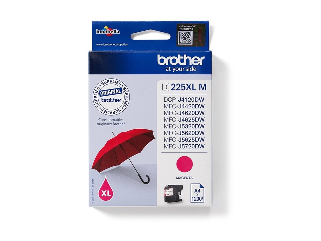 Brother LC225XLM - Magenta - original - Tintenpatrone