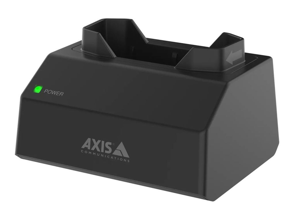 Axis W700 Mk II - Station zum Laden und Synchronisieren - 1-Bay + AC-Netzteil - 15 Watt (Kameraanschluss für Körperkameras)