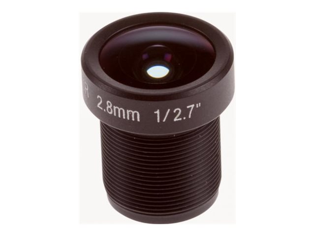 Axis M12 Megapixel - CCTV-Objektiv - feste Irisblende - M12-Anschluss - 2.8 mm - f/1.2 (Packung mit 10)