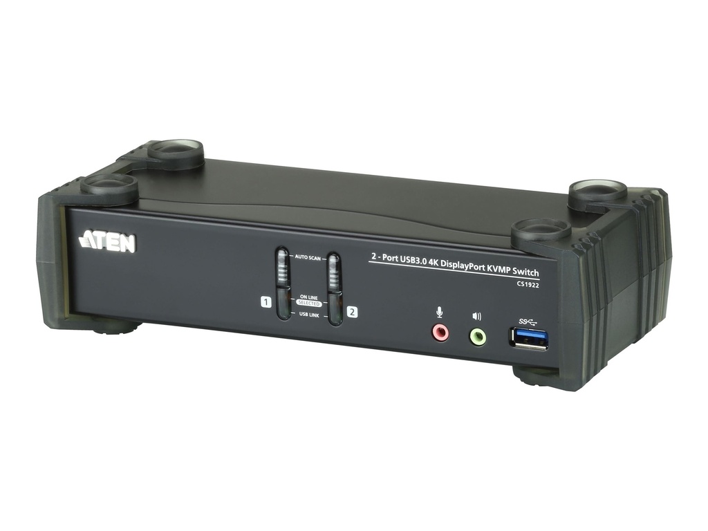 ATEN CS1922 KVMP Switch - KVM-/Audio-/USB-Switch