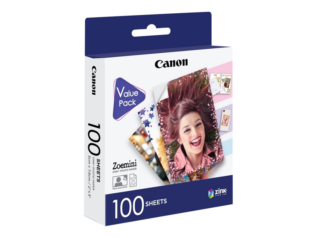 Canon ZINK - Klebstoff - 50 x 76 mm 100 Blatt