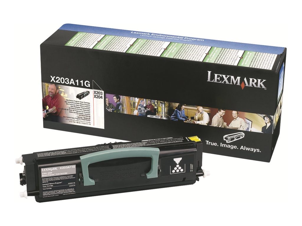 Lexmark Schwarz - original - Tonerpatrone LCCP, LRP