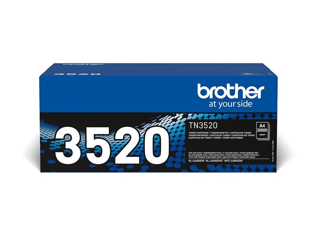Brother TN3520 - Schwarz - original - Tonerpatrone