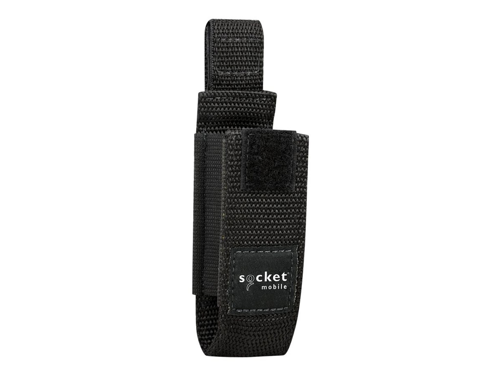 Socket Mobile Hoster with Rotating Belt Clip - Umhängetasche für Barcode-Leser - Lycra, Polypropylen - für DuraScan D600, D700, D730, D750; Cordless Hand Scanner (CHS)