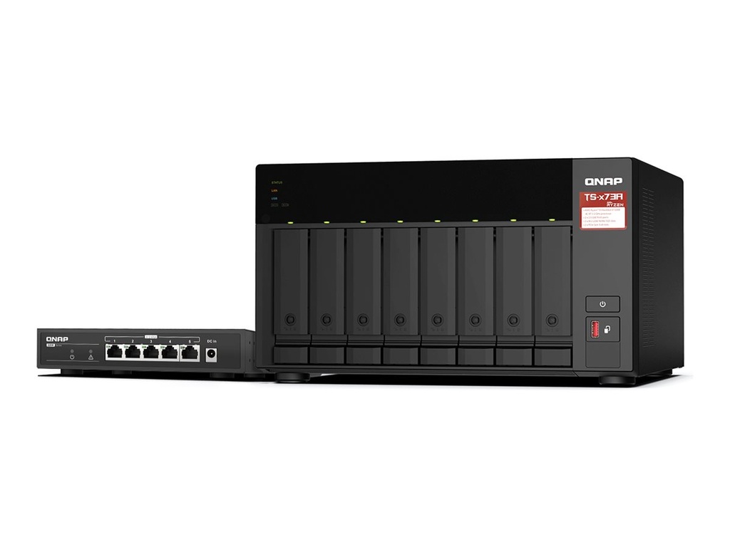 QNAP TS-873A - NAS-Server - 8 Schächte - SATA