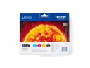 Brother LC980VALBPDR - 4er-Pack - Schwarz, Gelb, Cyan, Magenta