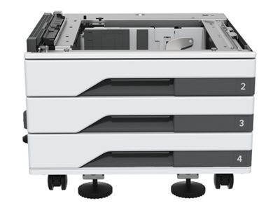 Lexmark Medienfach / Zuführung - 1560 Blätter in 3 Schubladen (Trays)