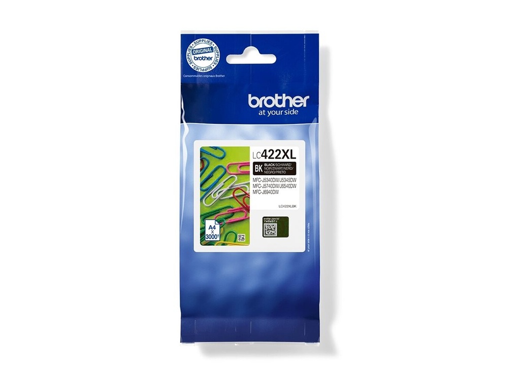 Brother LC422XL - Hohe Ergiebigkeit - Schwarz