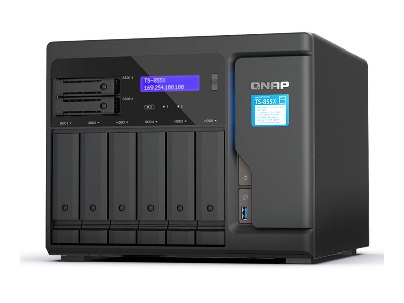 QNAP TS-855X - NAS-Server - 8 Schächte - SATA