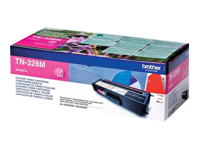 Brother TN328M - Magenta - original - Tonerpatrone