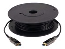 ATEN VanCryst VE7833A - High Speed - HDMI-Kabel - HDMI, 19 pin micro HDMI Type D männlich zu HDMI, 19 pin micro HDMI Type D männlich - 30 m - Hybrid Kupfer/Kohlefaser - Active Optical Cable (AOC)