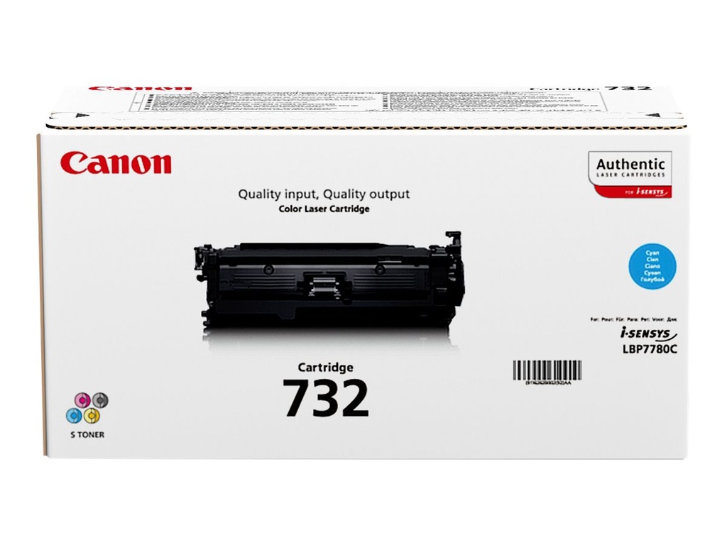 Canon 732 C - Cyan - original - Tonerpatrone