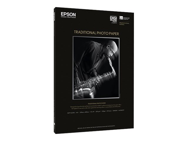 Epson Traditional Photo Paper - A4 (210 x 297